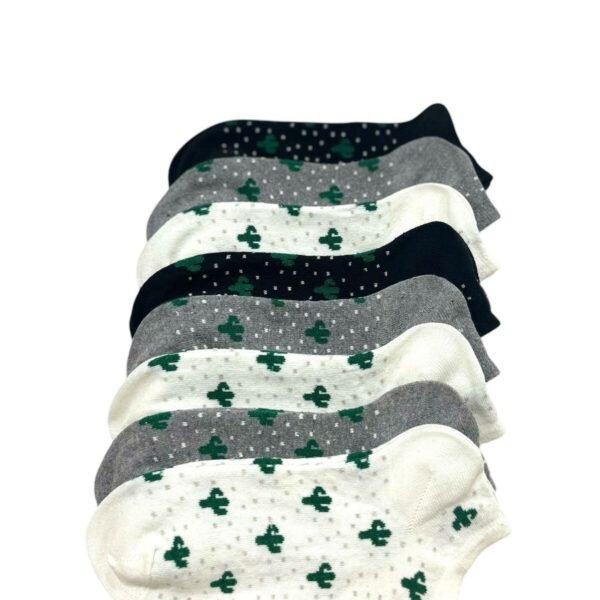 Erkek Patik Desenli Pamuklu 8 Çift  Renkli TYCB2162C05C0BA687A3BC500