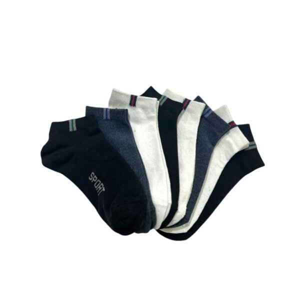 Erkek Patik 8 Çift Pamuklu Renkli 1-TYCA93C420E30AFB3BCBBB900