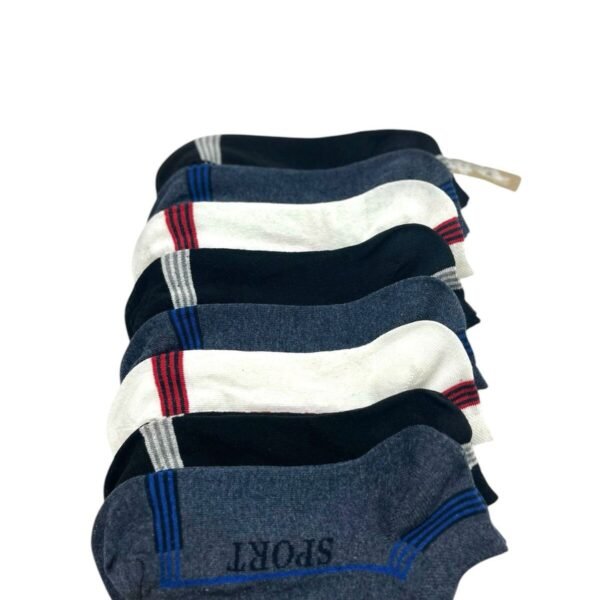 Erkek Patik düz Yazılı 8 Çift Pamuklu 1-TYCABB8B641E6D48F5E085C00