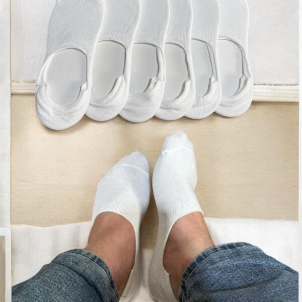 Erkek Babet patik Pamuklu 6 Çift Beyaz TYC144EE51D9CC8D54B63C000