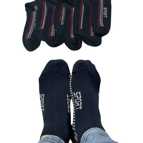 Erkek Patik Pamuklu 8 Çift Lacivert Renk 1-S48